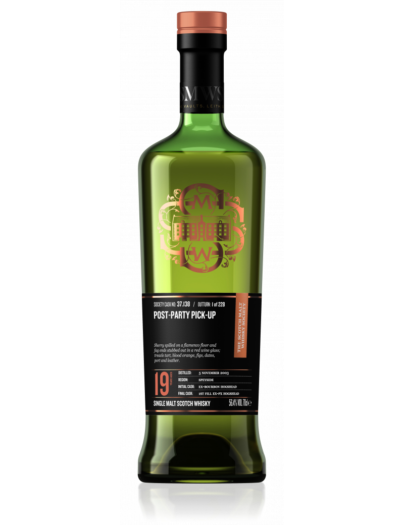 ロングモーン３８年 スコッチモルトウィスキーソサエティ（ＳＭＷＳ）7.36 SMWS JAPAN ザ・スコッチモルトウイスキー・ソサエティ｜会員限定の